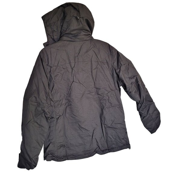 Women's Waterproof, Sky Jacket Windproof Hooded Raincoat For Winter Black X-Larg - Picture 2 of 15